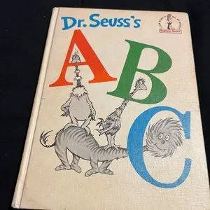 Other | Vintage Dr Seusss Abc Beginner Book | Poshmark